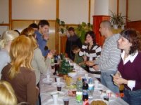 Spotkanie opłatkowe uczniów - pracowników młodocianych z władzami Cechu i OHP - grudzień 2007